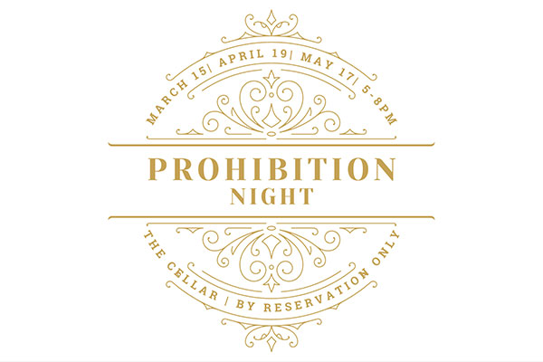 Prohibition Night - Speakeasy Style