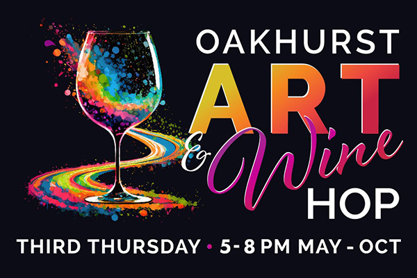 Oakhurst art and wine hop